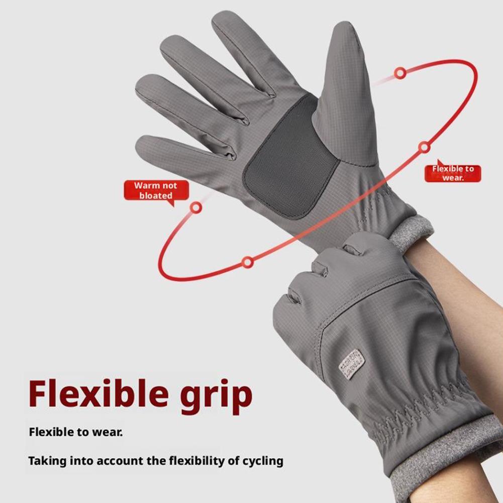 Winter Glove Insulated - Fleece Cold-proof Cycling Gloves For Men