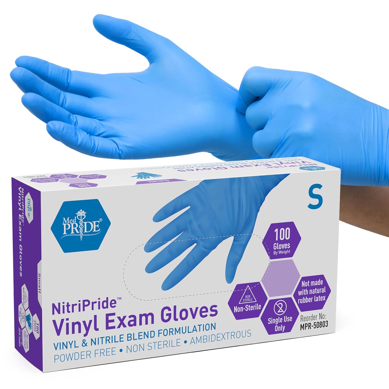 Nitrile/Vinyl Blend Exam Glove - Latex Disposable Glove incelemesi ve fiyatı