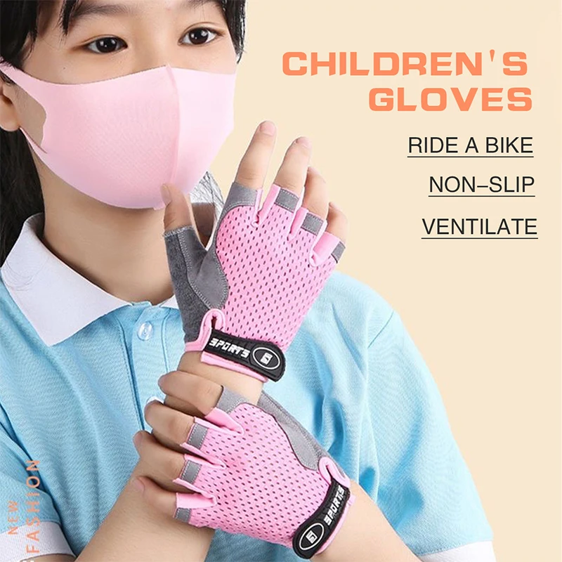 Kids Half Finger Sports Cyclin - Cycling Glove Padded incelemesi ve fiyatı