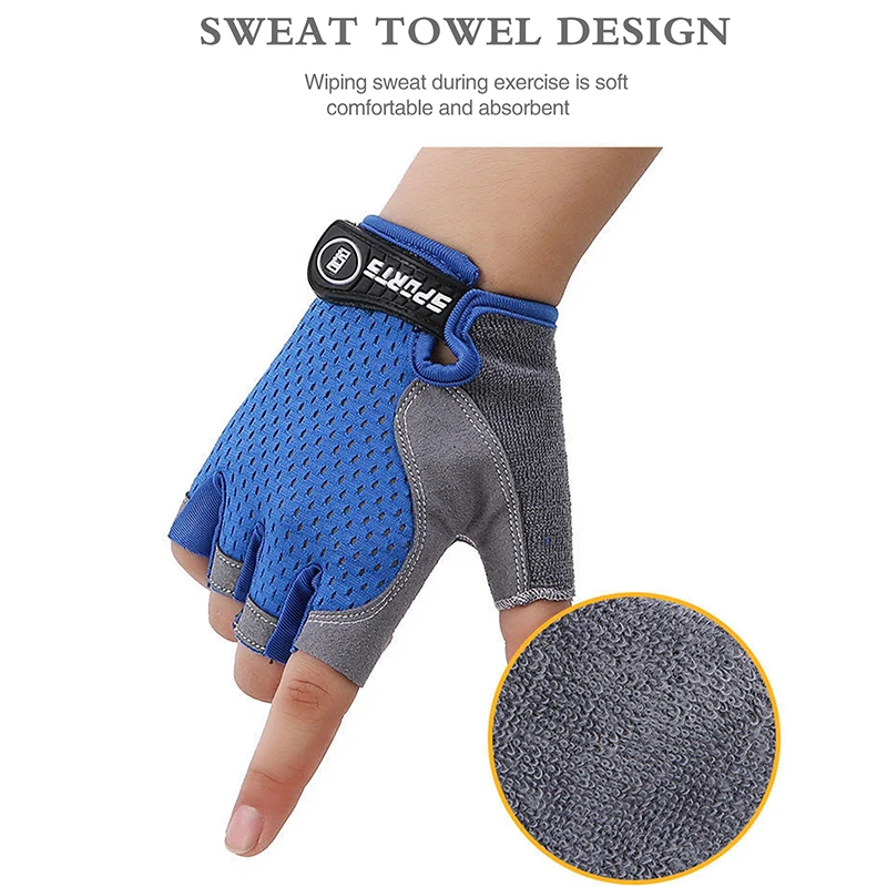 Kids Half Finger Sports Cyclin - Cycling Glove Padded incelemesi ve fiyatı