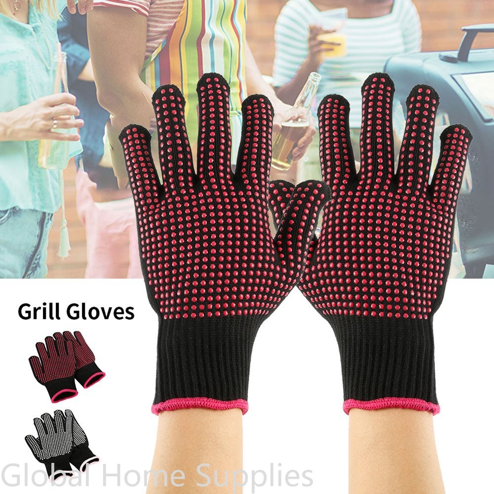 Barbecue Anti-scald Gloves Mic - Oven Mitt Silicone incelemesi ve fiyatı