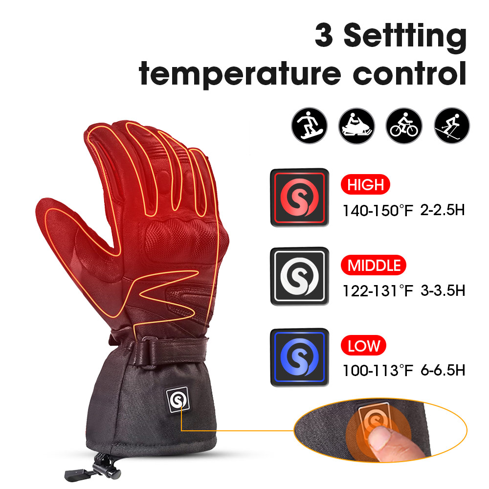 Snow Deer Winter Electric Heat - Heat Resistant Glove incelemesi ve fiyatı