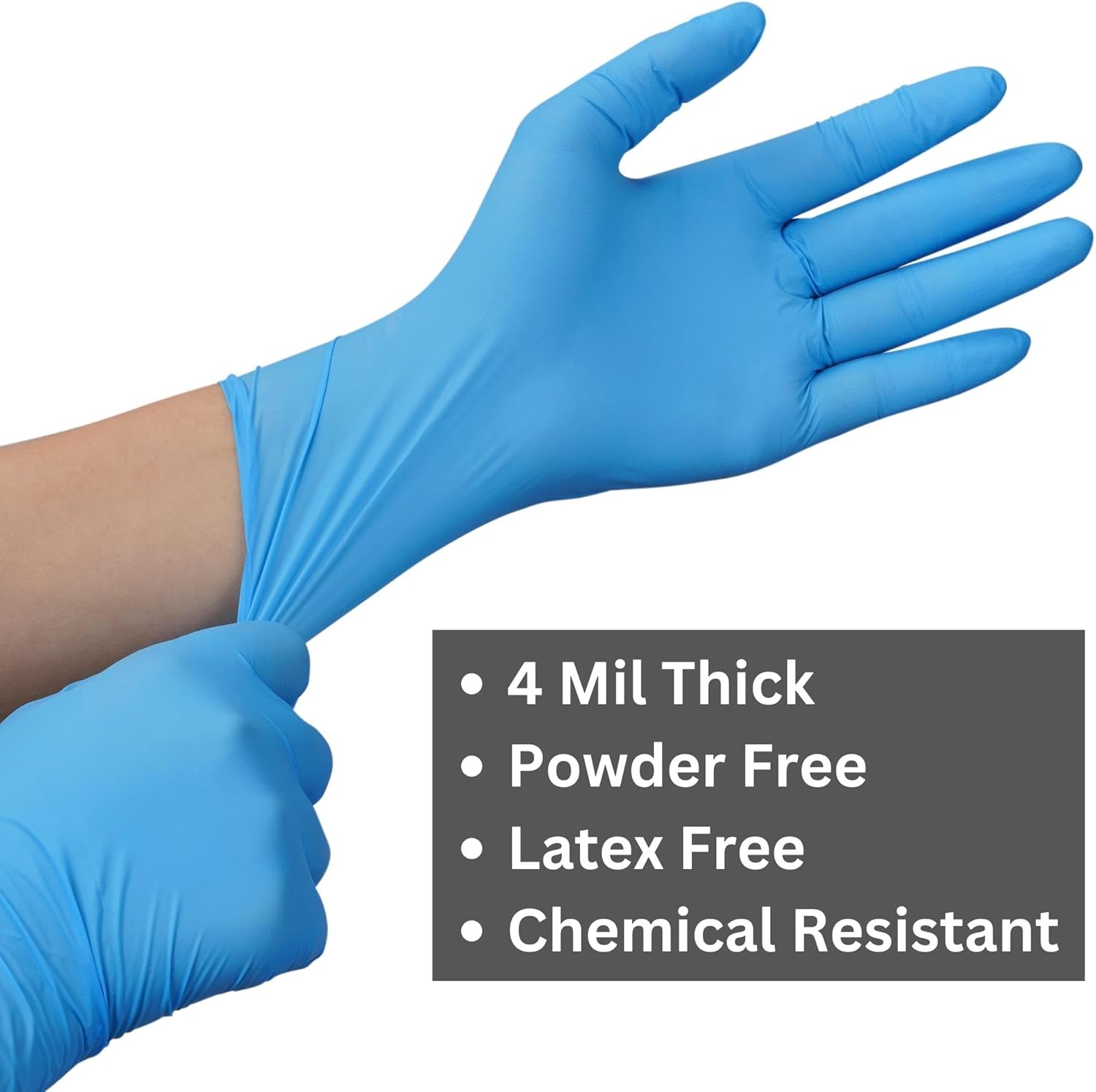 4 Mil Nitrile Exam Gloves, Lat - Exam Glove Nitrile incelemesi ve fiyatı