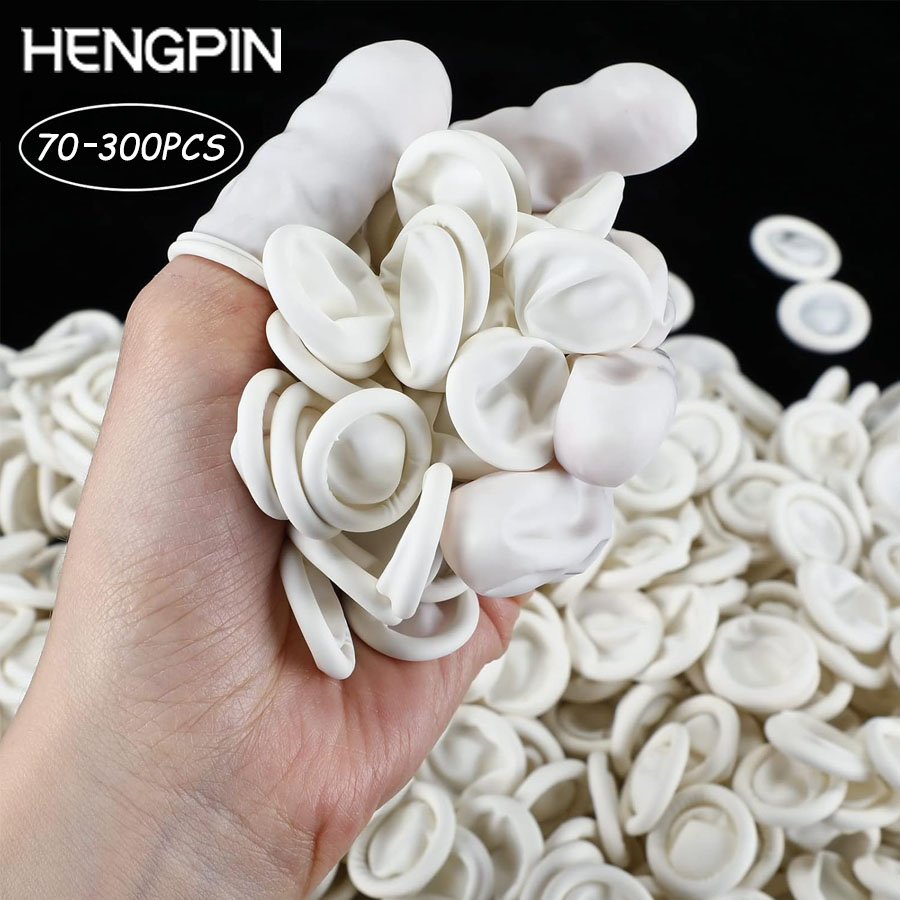 HENGPIN 70/300pcs Fingertips P - Latex Disposable Glove incelemesi ve fiyatı