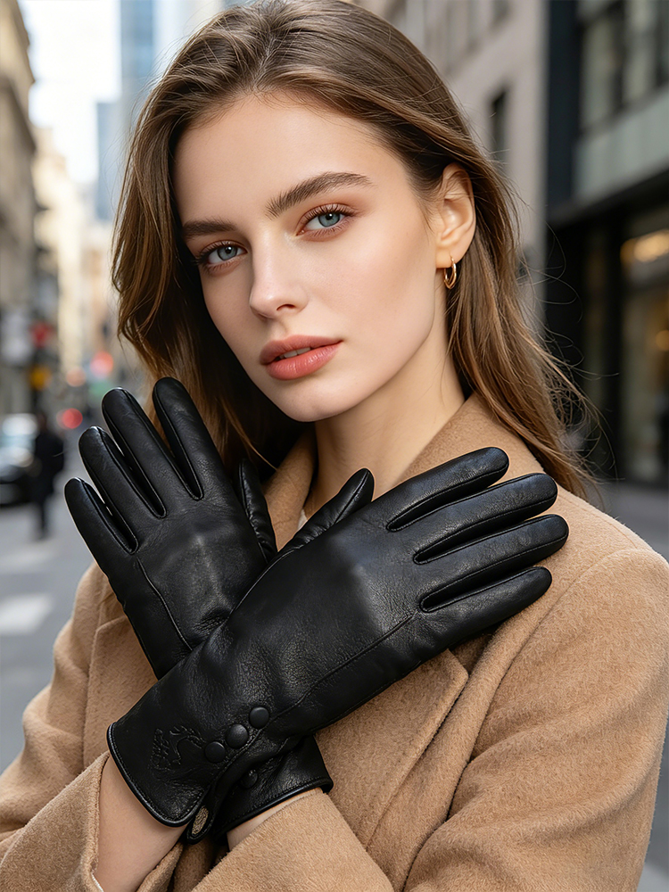 Fashion simple warm women leat - Leather Driving Glove incelemesi ve fiyatı