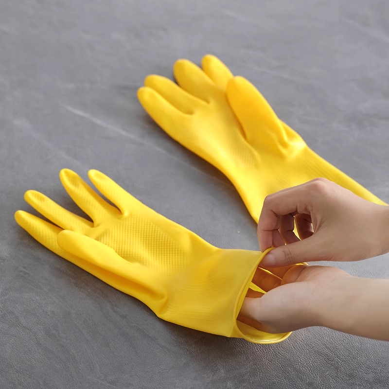 3 Pairs of Household Gloves Ho - Dish Glove Rubber incelemesi ve fiyatı