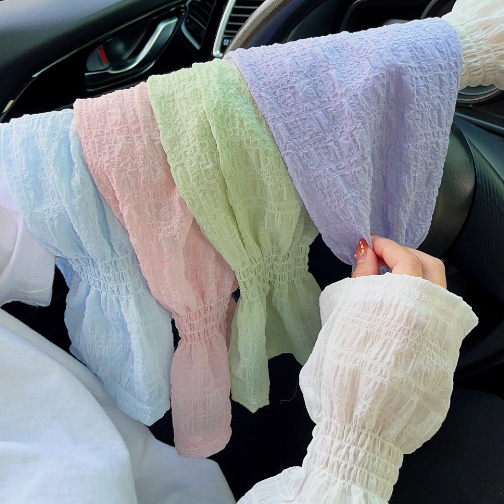 Summer Outdoor Lace Mesh Sun P - Fingerless Glove Knit incelemesi ve fiyatı