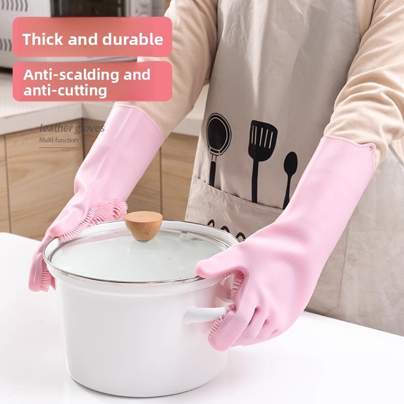 Silicone dishwashing gloves, m - Dish Glove Rubber incelemesi ve fiyatı
