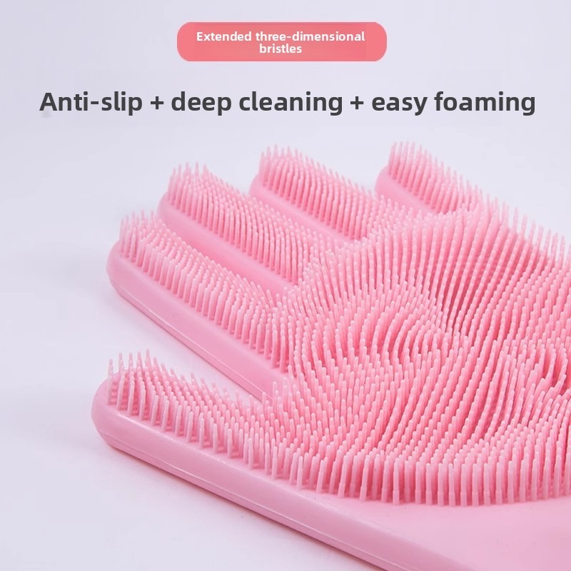 Silicone dishwashing gloves, m - Dish Glove Rubber incelemesi ve fiyatı