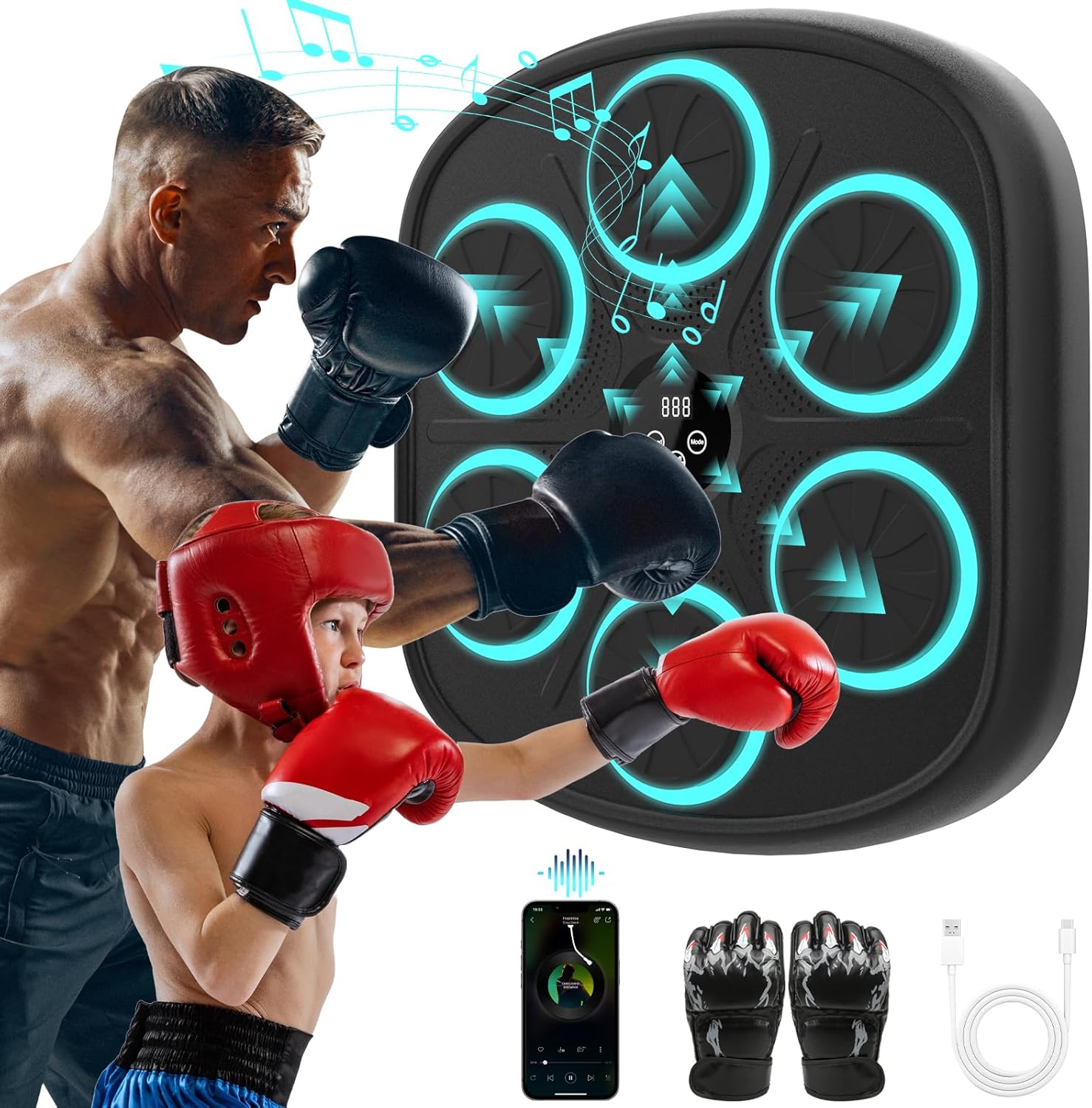 Wall Mounted Music Boxing Mach - Workout Glove Gym incelemesi ve fiyatı