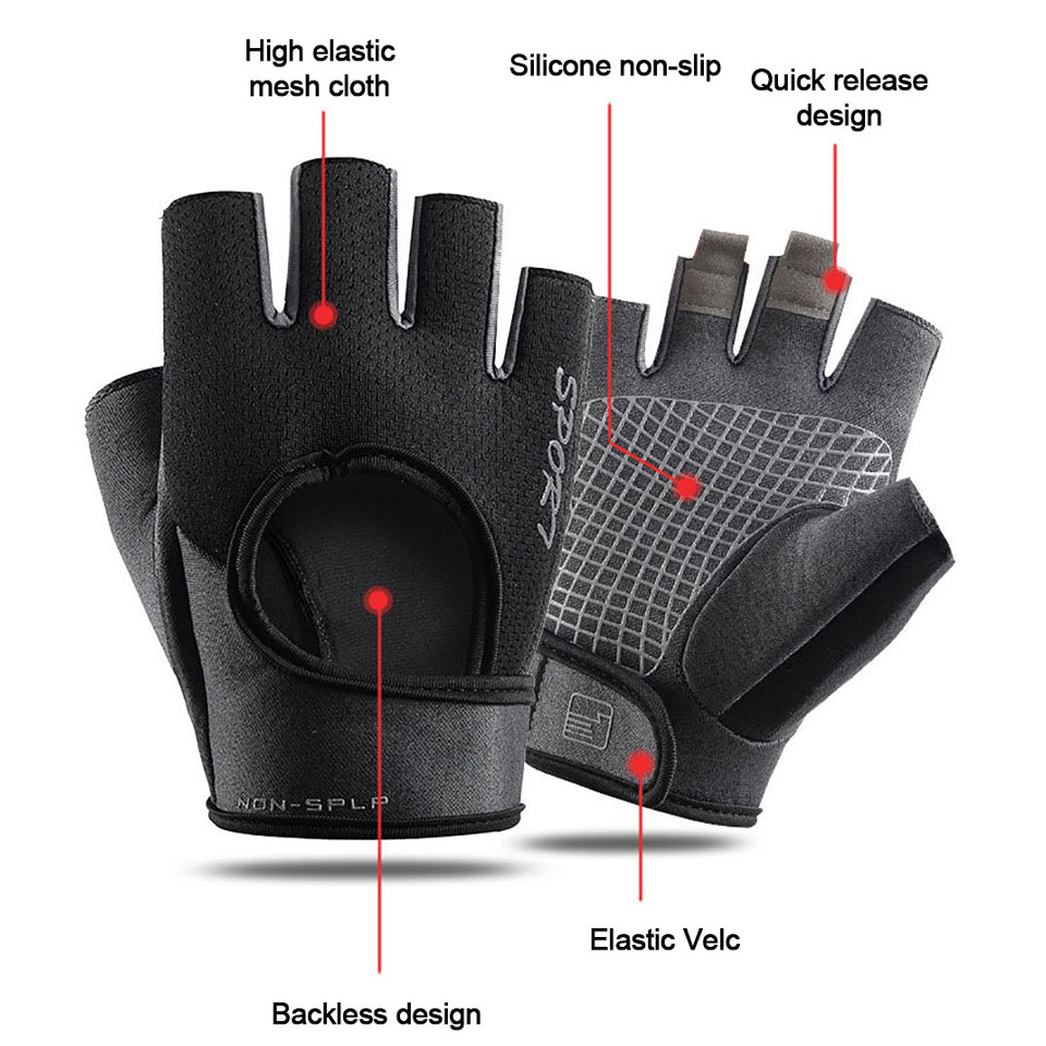 Cycling Sport Half Finger Glov - Workout Glove Gym incelemesi ve fiyatı