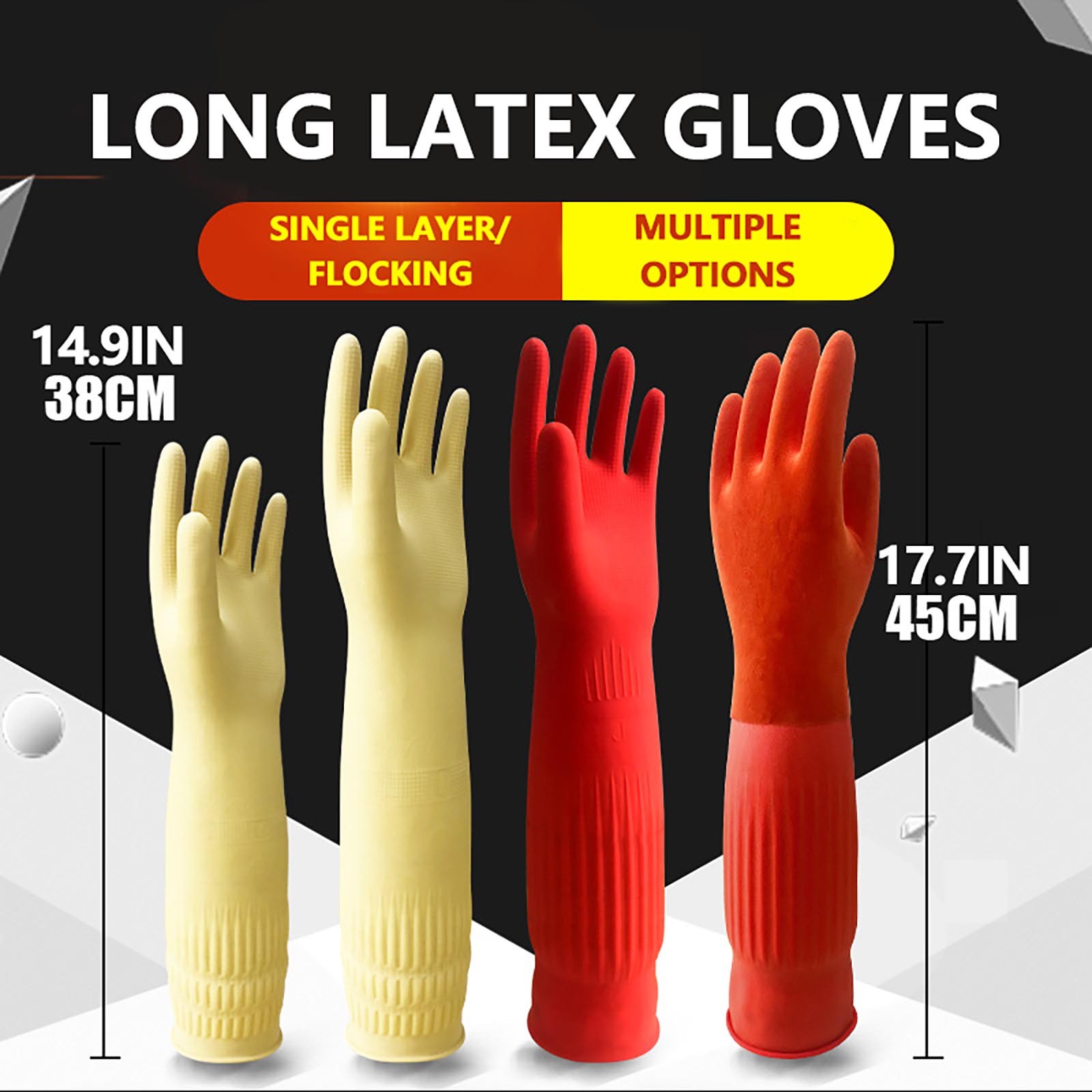1pair Flexible Comfortable Rub - Dish Glove Rubber incelemesi ve fiyatı
