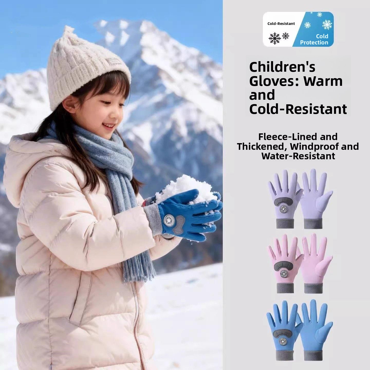 Children's Ski Gloves Winter W - Winter Glove Insulated incelemesi ve fiyatı