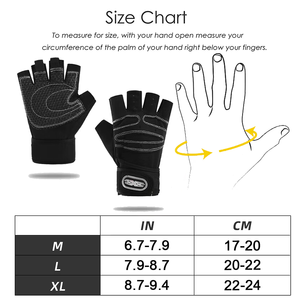 Gym Gloves Fitness Weight Lift - Workout Glove Gym incelemesi ve fiyatı