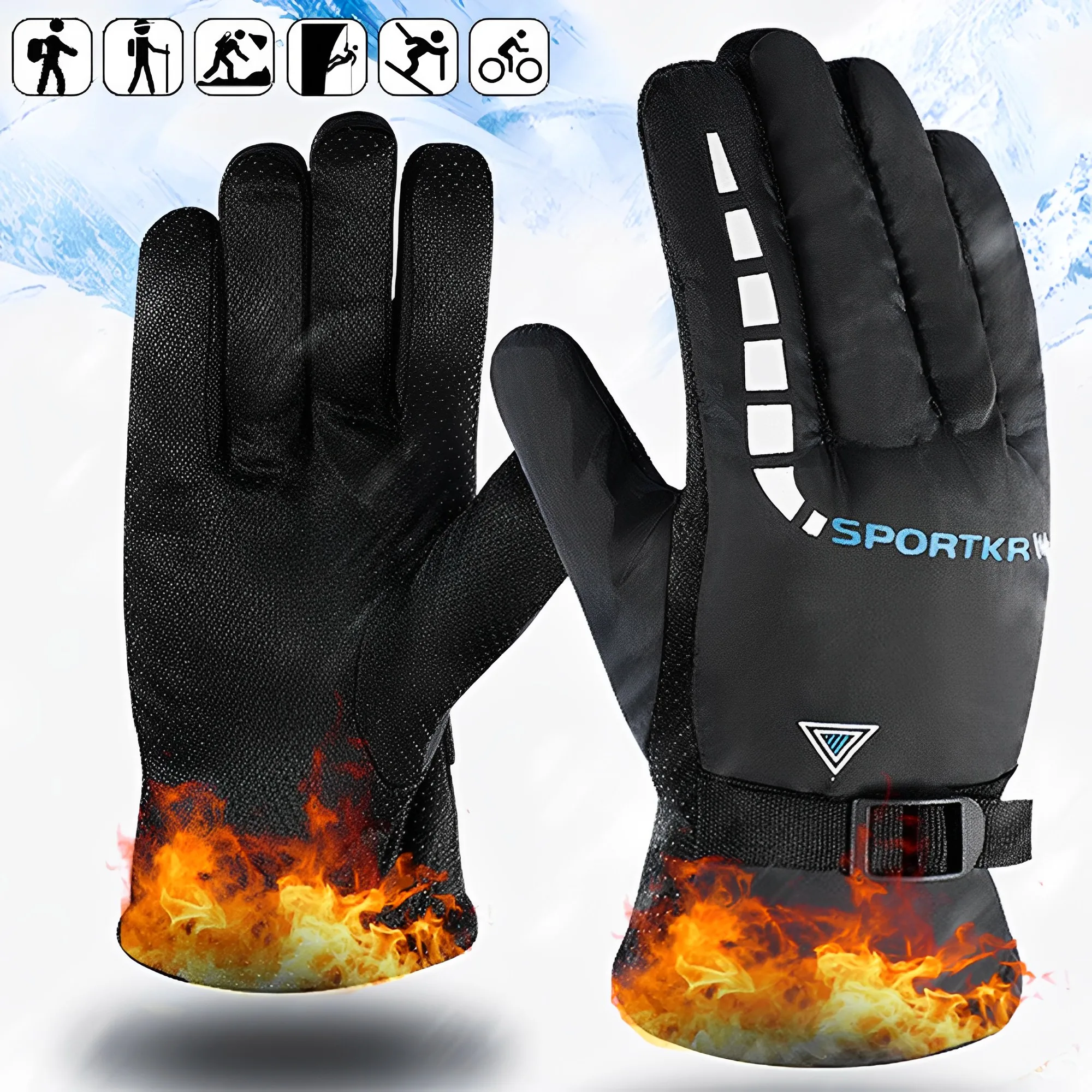 Motorcycle Cycling Gloves Warm - Gardening Glove Waterproof incelemesi ve fiyatı