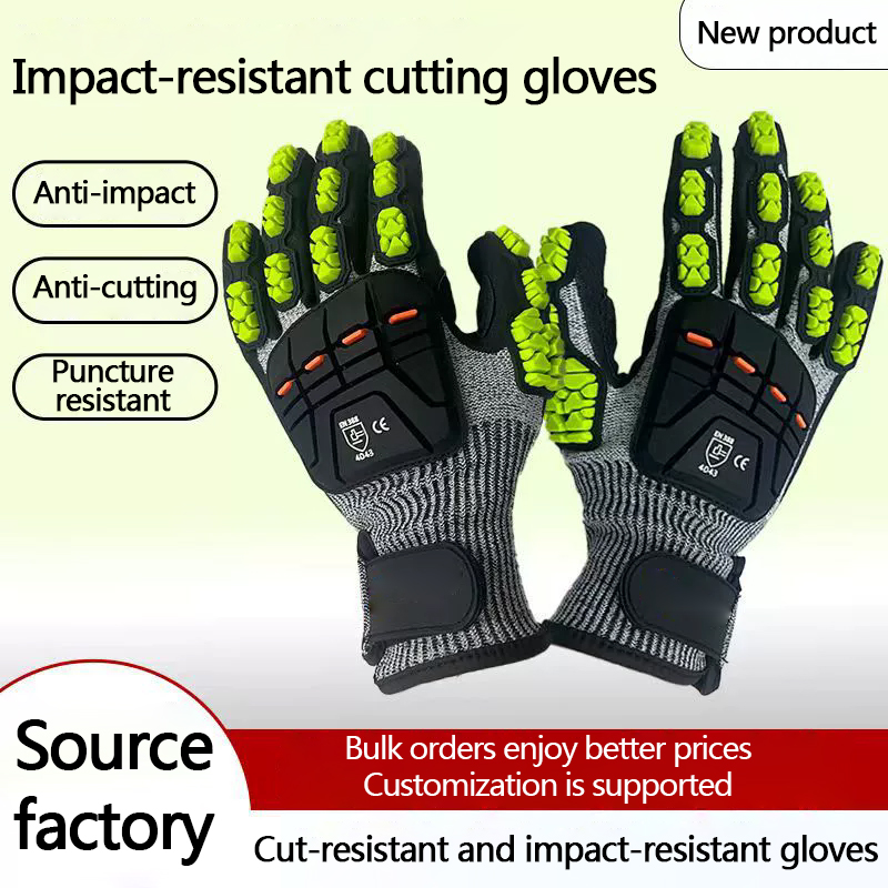 HPPE anti-cutting gloves, TPR  - Cut Resistant Glove incelemesi ve fiyatı