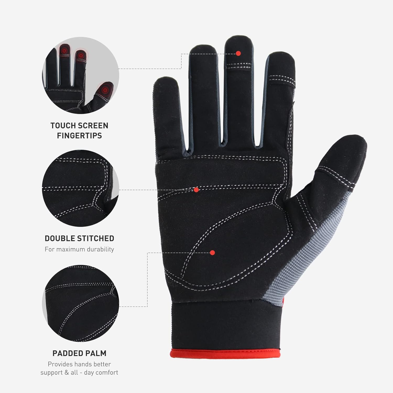 Anti-Vibration Gloves Work for - Work Glove Impact incelemesi ve fiyatı