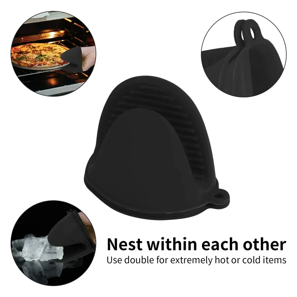 2Pcs Silicone Oven Mitts Set H - Oven Mitt Silicone incelemesi ve fiyatı