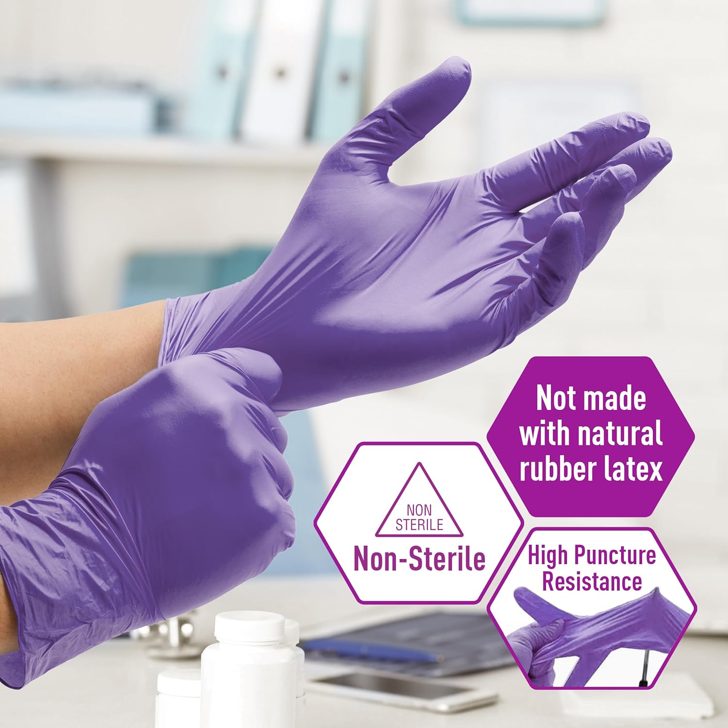Powder-Free Nitrile Exam Glove - Exam Glove Nitrile incelemesi ve fiyatı