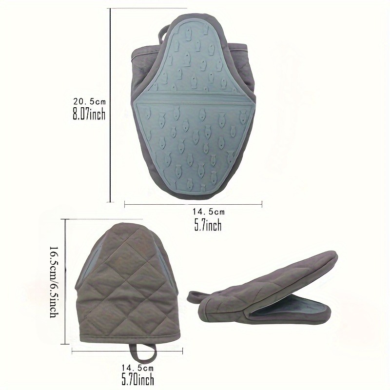 2pcs Silicone Pads | Ergonomic - Oven Mitt Silicone incelemesi ve fiyatı