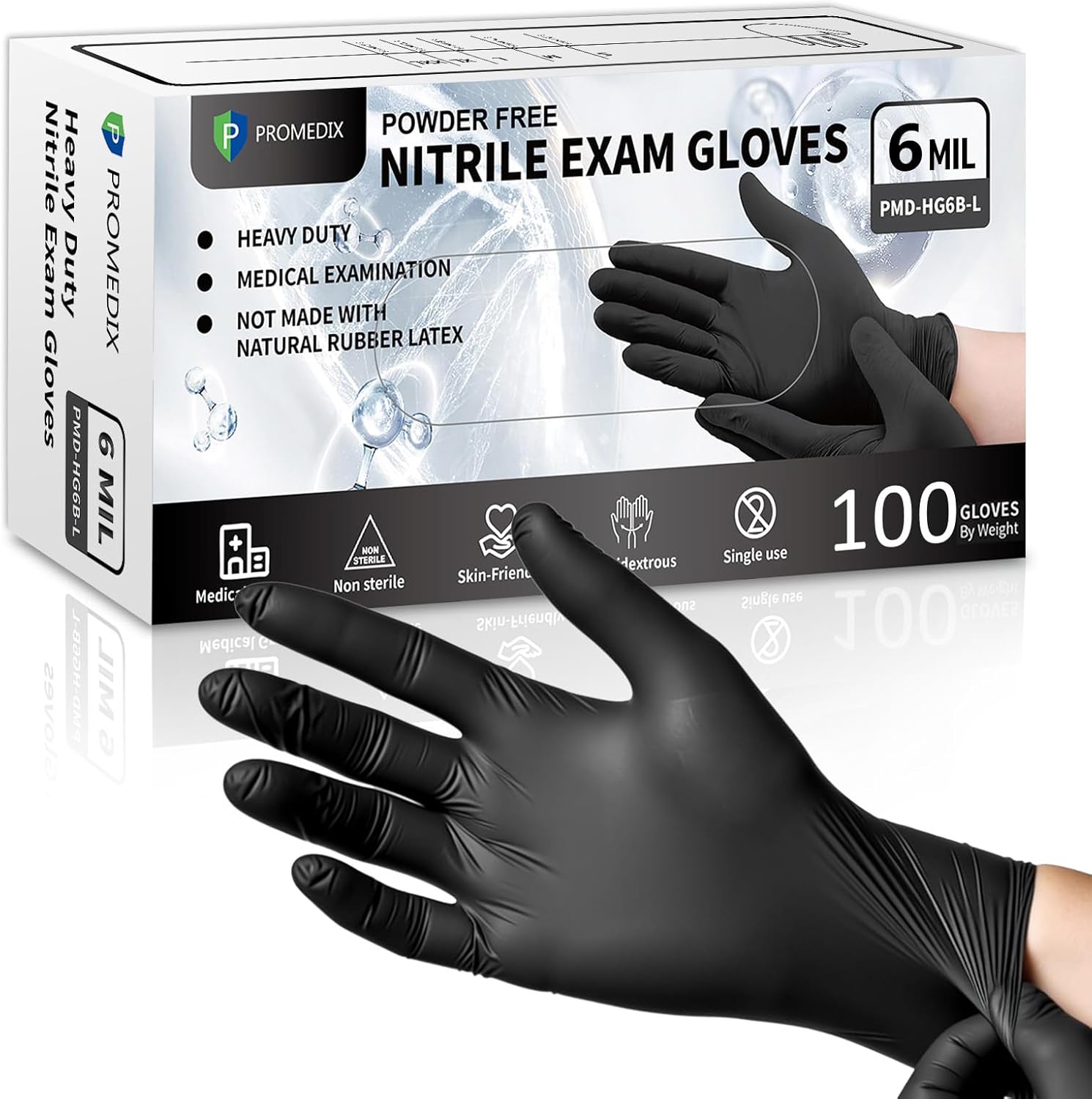 6Mil Disposable Nitrile Gloves - Exam Glove Nitrile incelemesi ve fiyatı