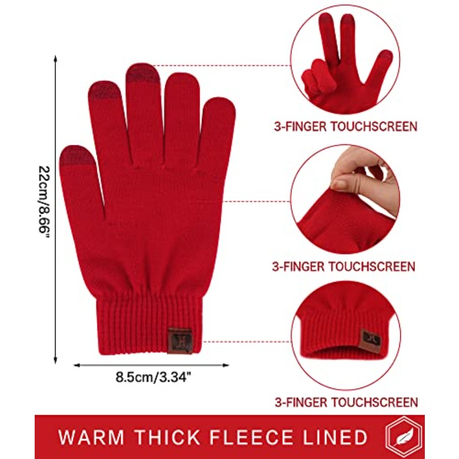 Women's Winter Touchscreen Woo - Wool Glove Lined incelemesi ve fiyatı