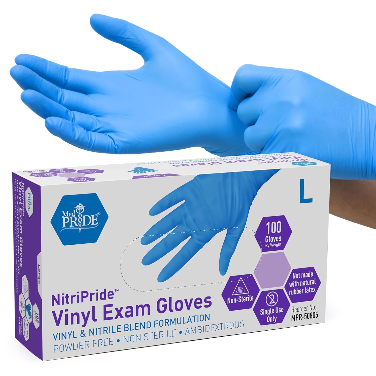Nitrile/Vinyl Blend Exam Glove - Exam Glove Nitrile incelemesi ve fiyatı