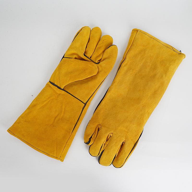 1 Pair 40Cm Welding Leather Gl - Cut Resistant Glove incelemesi ve fiyatı