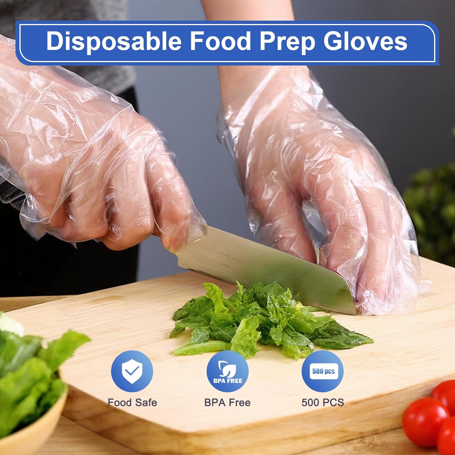 500 Pcs Disposable Food Prep G - Latex Disposable Glove incelemesi ve fiyatı