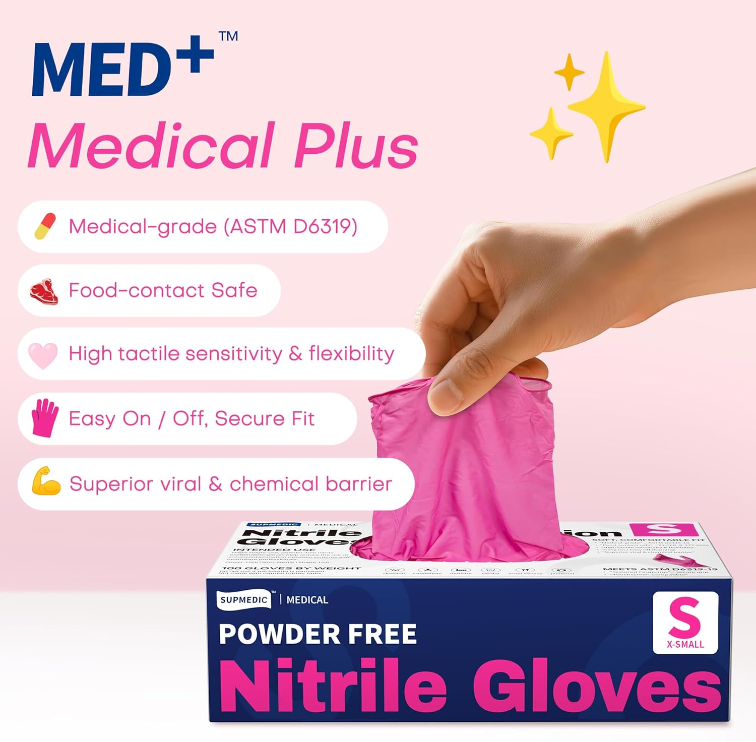 4 Mil Nitrile Exam Gloves, Pow - Exam Glove Nitrile incelemesi ve fiyatı