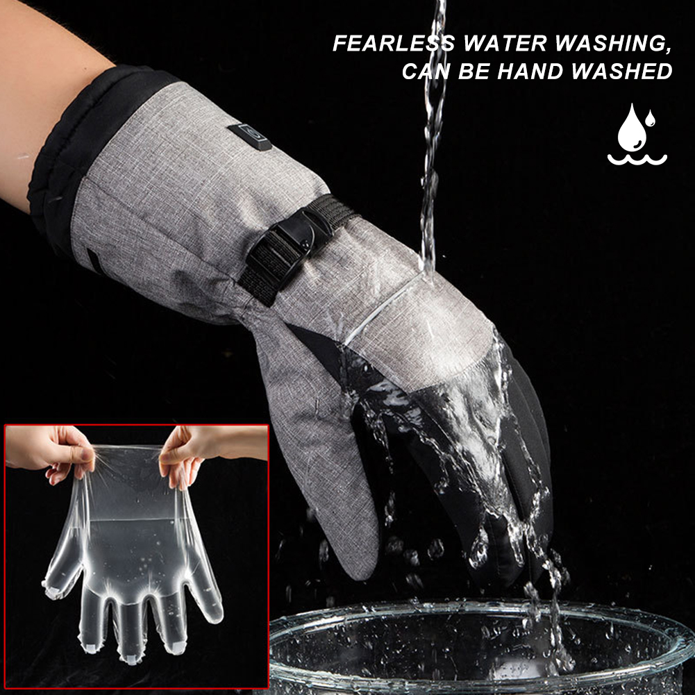 Electric Heated Gloves Men Wom - Ski Glove Waterproof incelemesi ve fiyatı