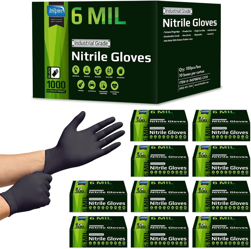 Heavy Duty Stretch Nitrile Glo - Nitrile Mechanic Glove incelemesi ve fiyatı