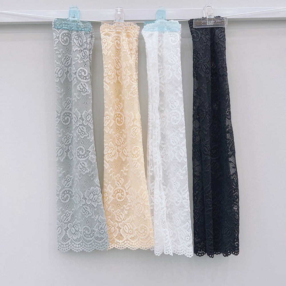 Women Long Lace Gloves Fishnet - Fingerless Glove Knit incelemesi ve fiyatı