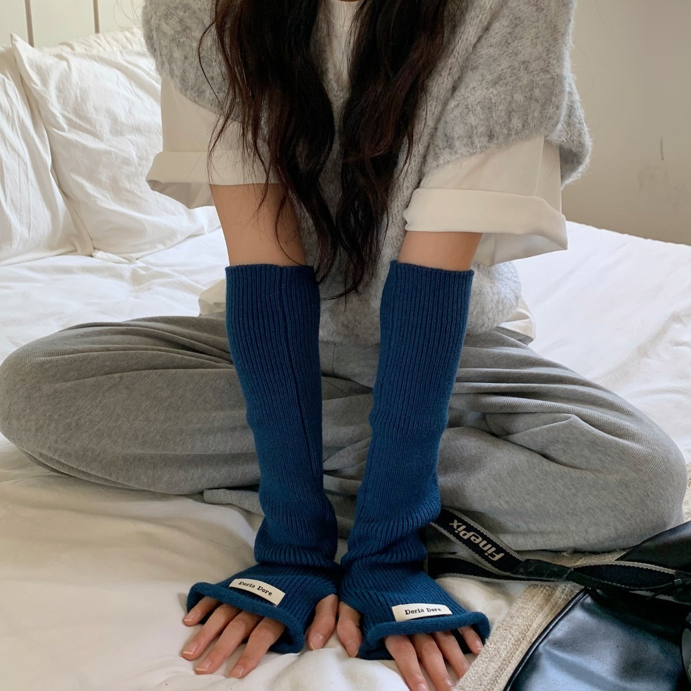 Korean Style Knitted Warm Slee - Fingerless Glove Knit incelemesi ve fiyatı