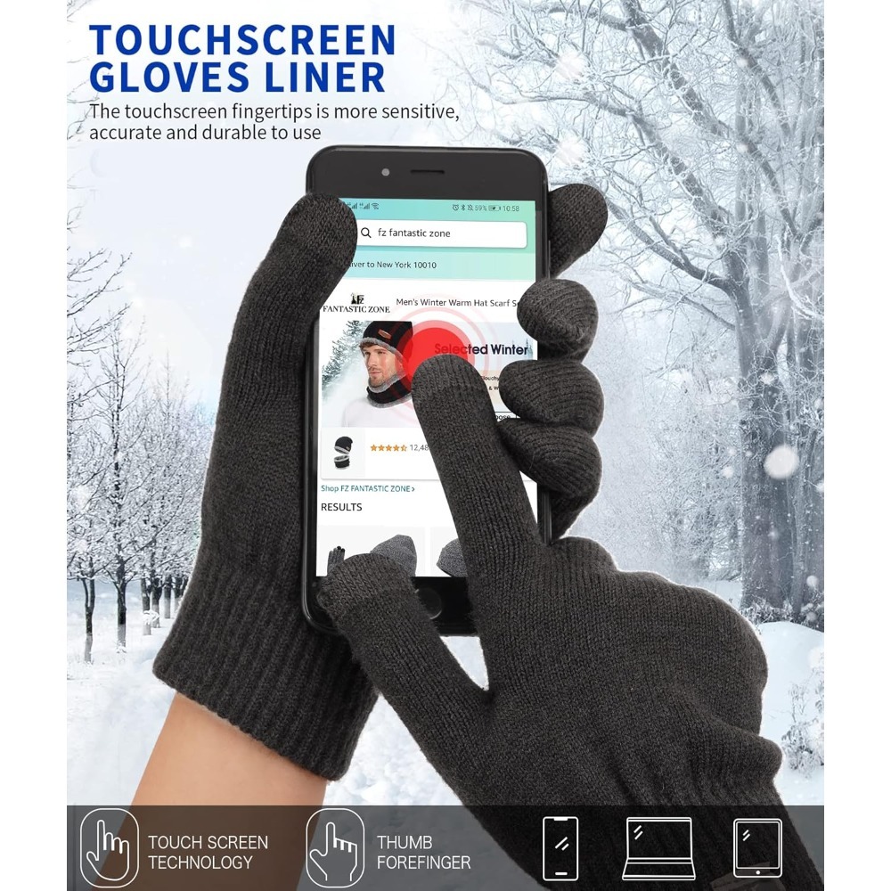 Women's Winter Touchscreen Woo - Wool Glove Lined incelemesi ve fiyatı