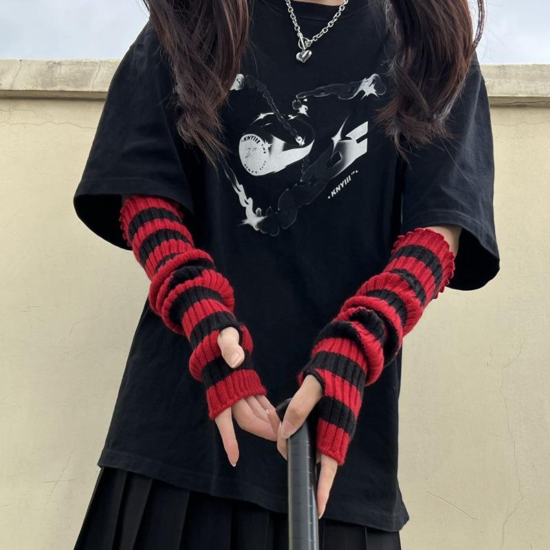 Winter Warm Long Sleeves Gothi - Fingerless Glove Knit incelemesi ve fiyatı