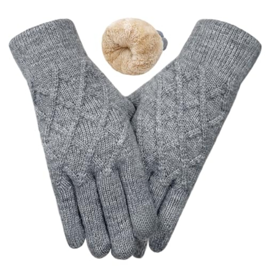 Winter Wool Gloves for Women M - Wool Glove Lined incelemesi ve fiyatı