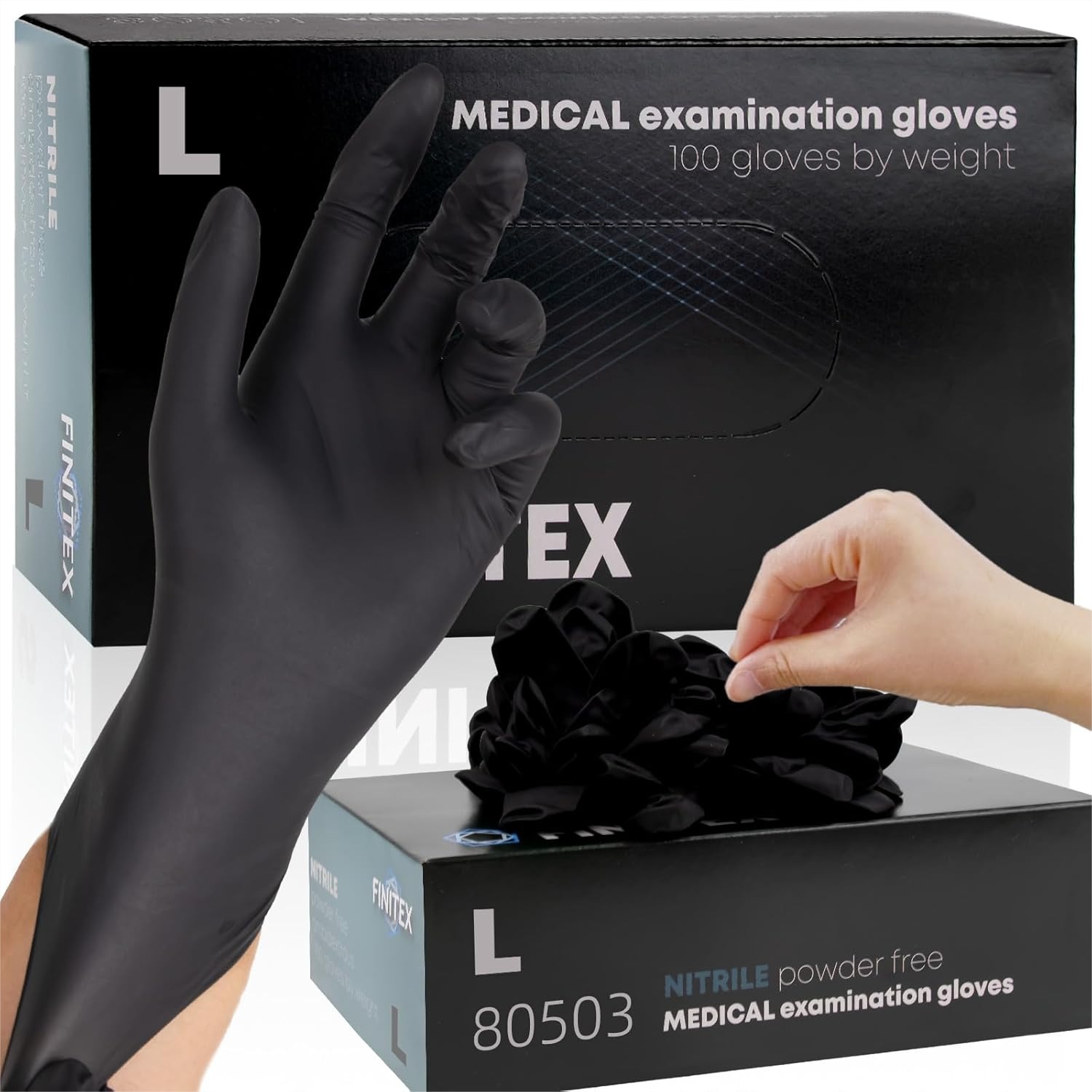 Black Nitrile Disposable Glove - Exam Glove Nitrile incelemesi ve fiyatı